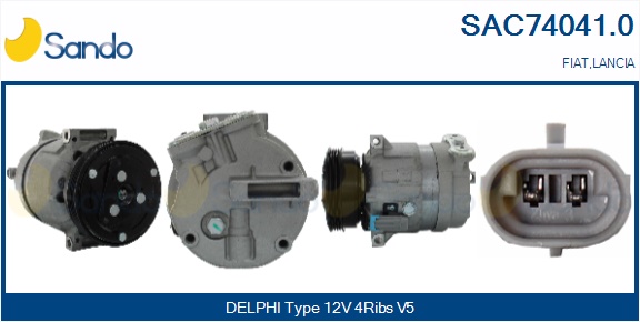 Compressore, climatizzatore SANDO SAC74041.0