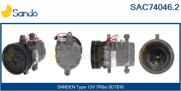 Compressore, climatizzatore SANDO SAC74046.2