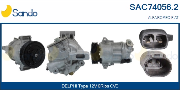 Compressore, climatizzatore SANDO SAC74056.2