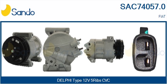 Compressore, climatizzatore SANDO SAC74057.0