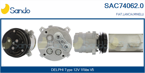 Compressore, climatizzatore SANDO SAC74062.0