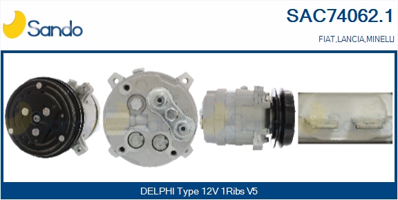 Compressore, climatizzatore SANDO SAC74062.1