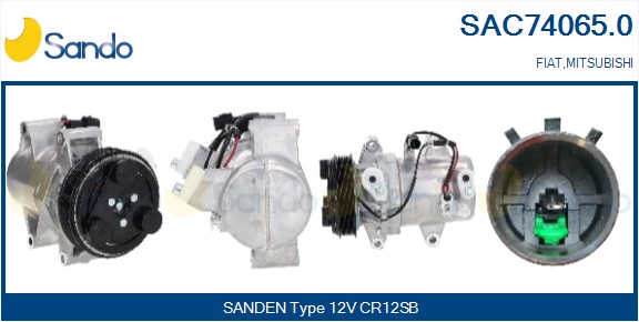 Compressore, climatizzatore SANDO SAC74065.0