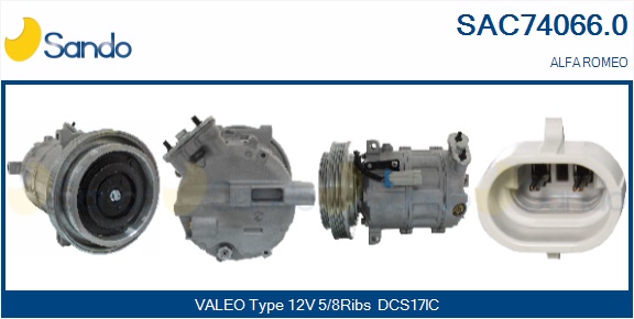 Compressore, climatizzatore SANDO SAC74066.0