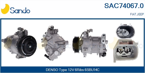 Compressore, climatizzatore SANDO SAC74067.0