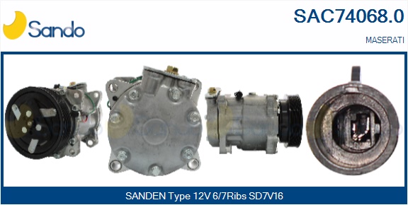 Compressore, climatizzatore SANDO SAC74068.0