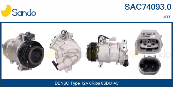 Compressore, climatizzatore SANDO SAC74093.0