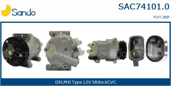 SANDO COMPRESSORE A/C FIAT