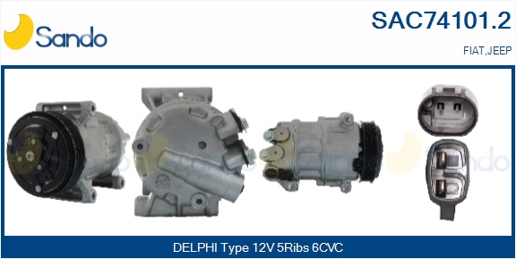 Compressore, climatizzatore SANDO SAC74101.2