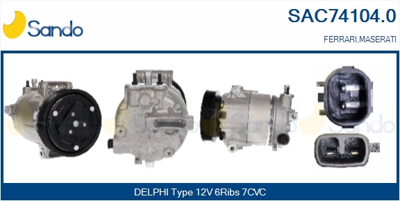 Compressore, climatizzatore SANDO SAC74104.0