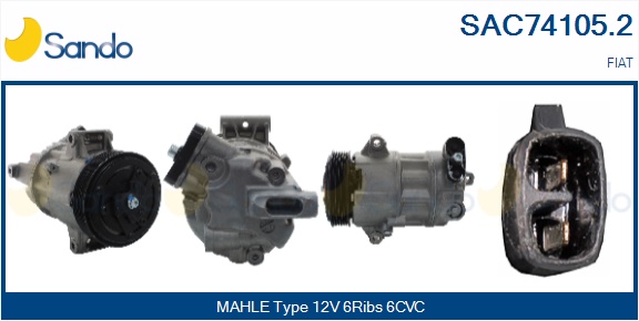 Compressore, climatizzatore SANDO SAC74105.2