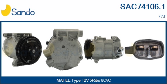 Compressore, climatizzatore SANDO SAC74106.1