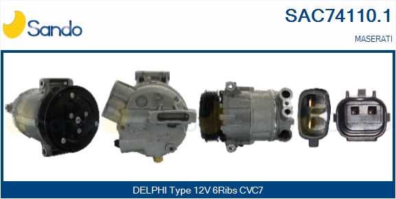 Compressore, climatizzatore SANDO SAC74110.1