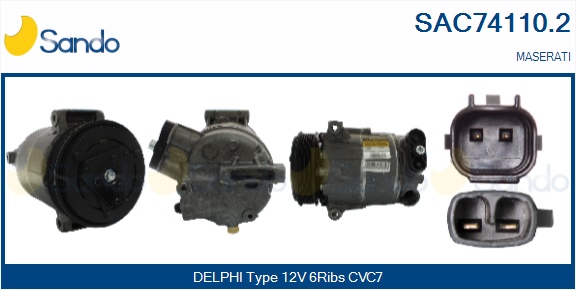 Compressore, climatizzatore SANDO SAC74110.2
