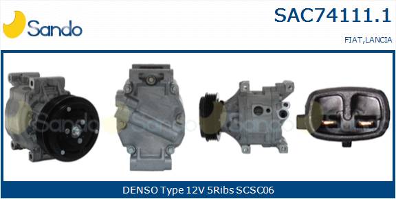 SANDO COMPRESSORE A/C FIAT