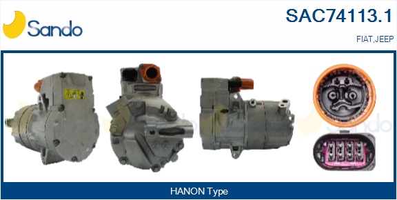 Compressore, climatizzatore SANDO SAC74113.1