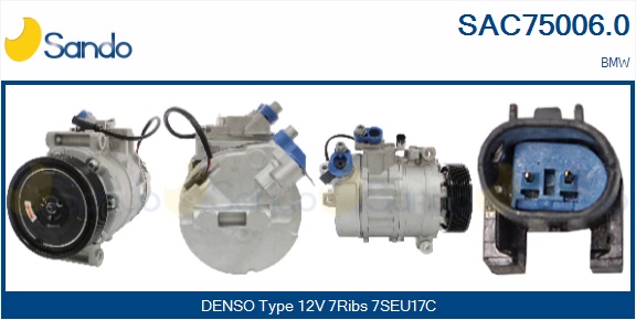 Compressore, climatizzatore SANDO SAC75006.0