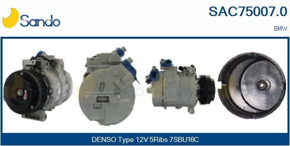 Compressore, climatizzatore SANDO SAC75007.0