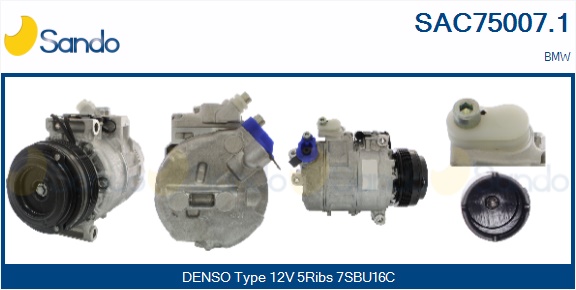 Compressore, climatizzatore SANDO SAC75007.1