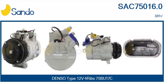 Compressore, climatizzatore SANDO SAC75016.0