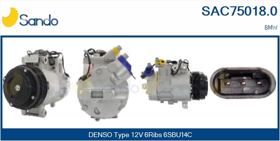 Compressore, climatizzatore SANDO SAC75018.0