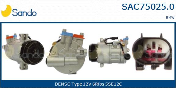 SANDO COMPRESSORE A/C BMW