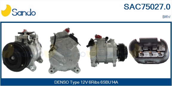 Compressore, climatizzatore SANDO SAC75027.0
