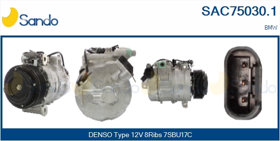 Compressore, climatizzatore SANDO SAC75030.1