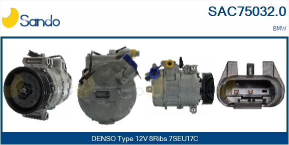Compressore, climatizzatore SANDO SAC75032.0