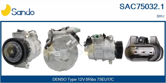 Compressore, climatizzatore SANDO SAC75032.1