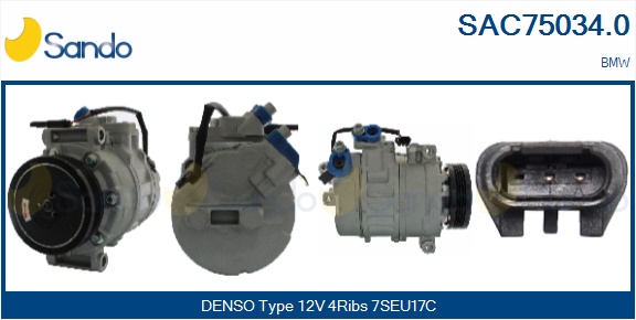 Compressore, climatizzatore SANDO SAC75034.0