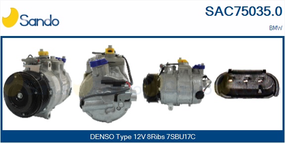 Compressore, climatizzatore SANDO SAC75035.0