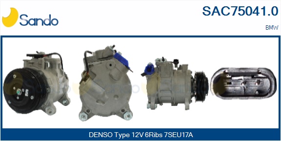 Compressore, climatizzatore SANDO SAC75041.0