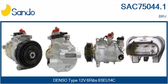 Compressore, climatizzatore SANDO SAC75044.1