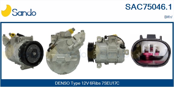 Compressore, climatizzatore SANDO SAC75046.1
