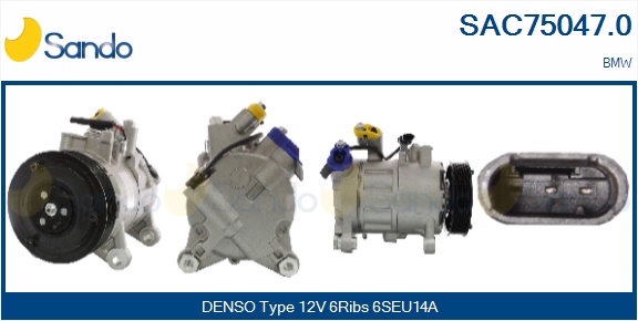 Compressore, climatizzatore SANDO SAC75047.0