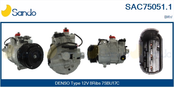 Compressore, climatizzatore SANDO SAC75051.1