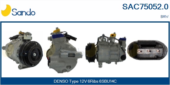 Compressore, climatizzatore SANDO SAC75052.0