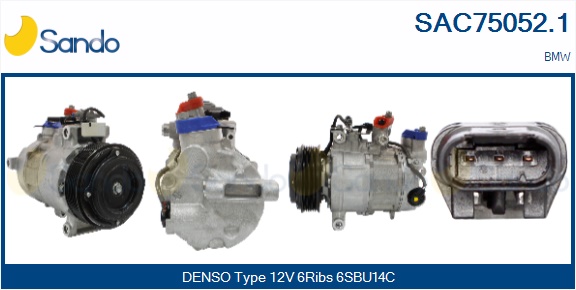 Compressore, climatizzatore SANDO SAC75052.1