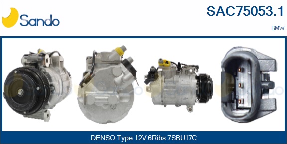 Compressore, climatizzatore SANDO SAC75053.1