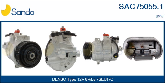 Compressore, climatizzatore SANDO SAC75055.1