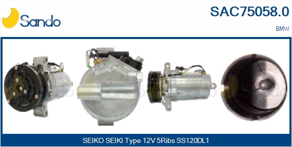 Compressore, climatizzatore SANDO SAC75058.0