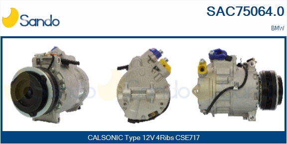 Compressore, climatizzatore SANDO SAC75064.0