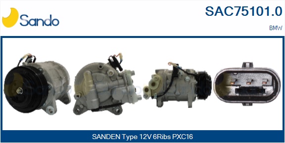 Compressore, climatizzatore SANDO SAC75101.0