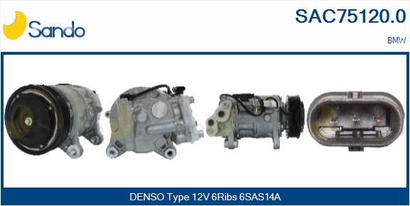 Compressore, climatizzatore SANDO SAC75120.0