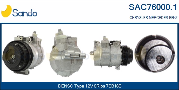 Compressore, climatizzatore SANDO SAC76000.1