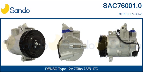 Compressore, climatizzatore SANDO SAC76001.0