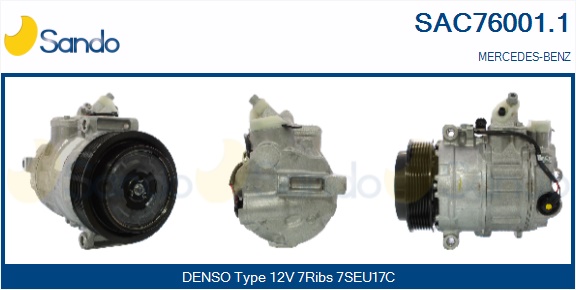 Compressore, climatizzatore SANDO SAC76001.1