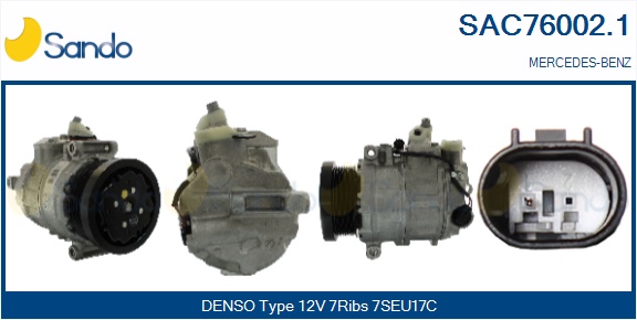 Compressore, climatizzatore SANDO SAC76002.1