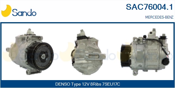 Compressore, climatizzatore SANDO SAC76004.1